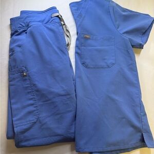 Figs blue scrubs